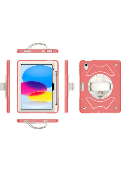 Apple Tablet Kılıfı Için Kalem Yuvalı iPad 10. Nesil 10,9 Inç Tablet Kılıfı (Yurt Dışından)