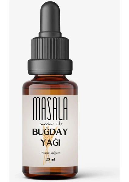 Buğday Yağı 20 Ml. Soğuk Pres (Wheat Carrier Oil)