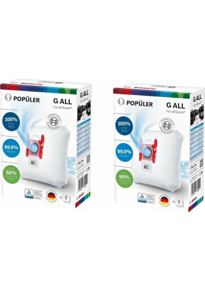 Bosch Typ G 468383 G All Toz Torbası 2 Kutu