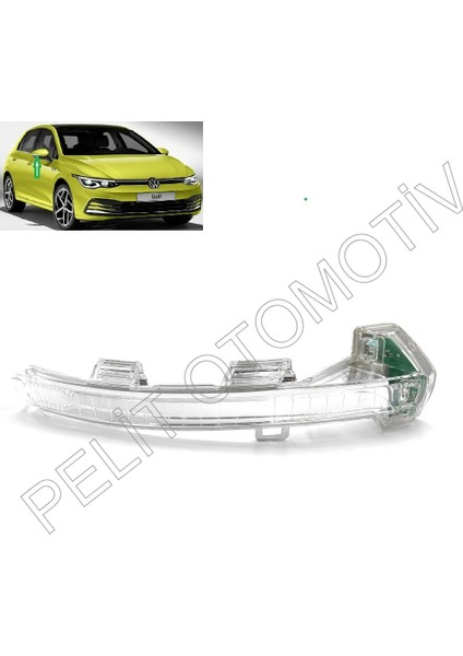 Golf 8 (2021 ve Sonrası) Sağ Ayna Sinyali 3G0949102A Oem
