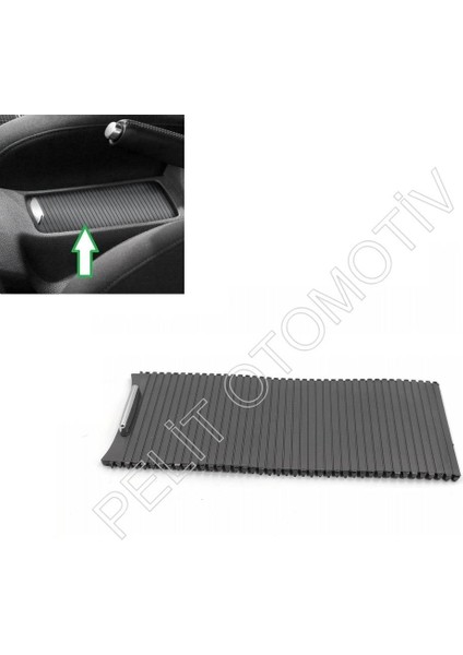 Jetta Orta Konsol Bardaklık Sürgülü Kapak (2006-2010)SIYAH