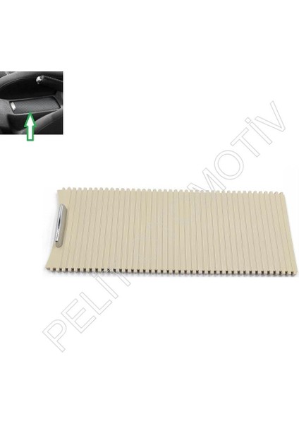 Golf 6 Orta Konsol Bardaklık Sürgülü Kapak (2006-2009) Bej