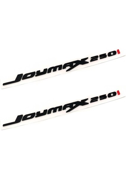 Sym Joymax 250I 3D Pleksi Kabartma Sticker Etiket Yazısı Amblemi