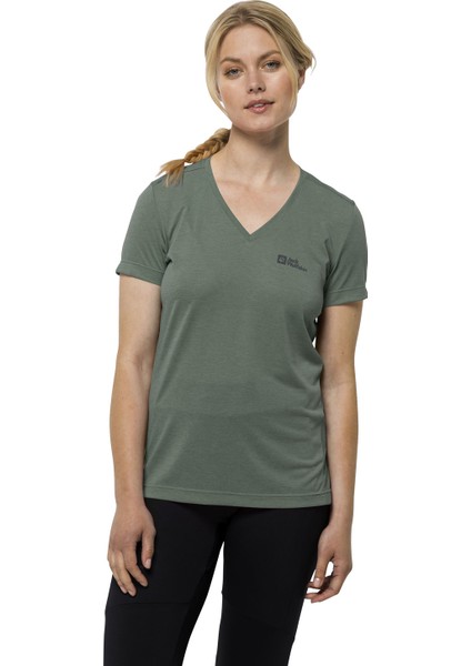 Jack Wolfskin Crosstrail Kadın T-shirt 1801693_4151