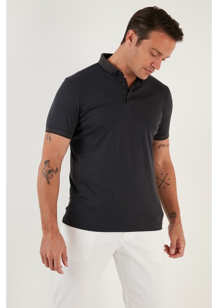 Pamuklu Slim Fit Polo T Shirt Erkek Polo T Shirt 646R1000 fırsatları
