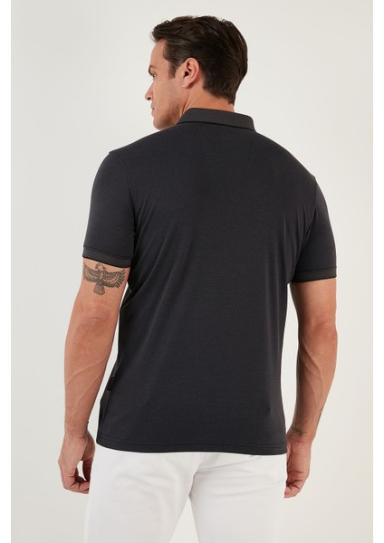 Pamuklu Slim Fit Polo T Shirt Erkek Polo T Shirt 646R1000 indirimleri