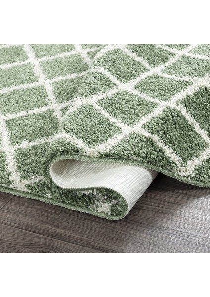 Royal Shaggy Doğal Kaymaz Taban Yumuşak Yıkanabilir Oval Yolluk Halı fırsatları