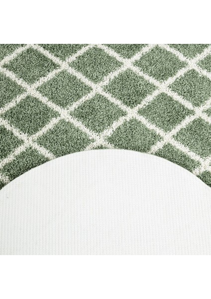 Royal Shaggy Doğal Kaymaz Taban Yumuşak Yıkanabilir Oval Yolluk Halı indirimleri