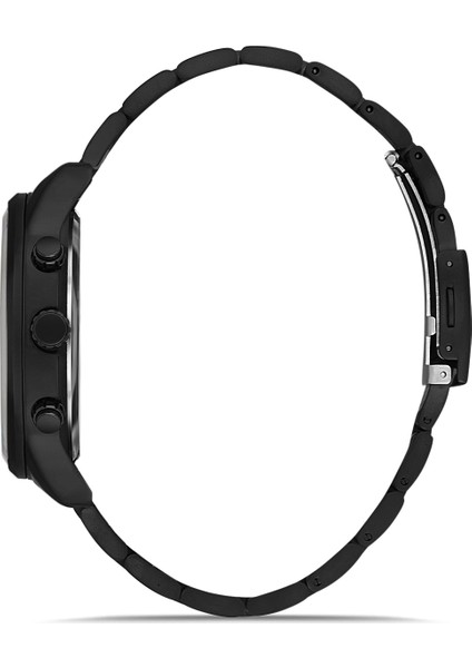 Siyah Çelik Kordon Erkek Kol Saati FM31233A-G fiyatları