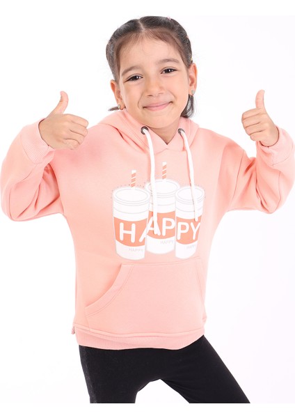 Toontoy Kız Çocuk Baskılı Sweatshirt