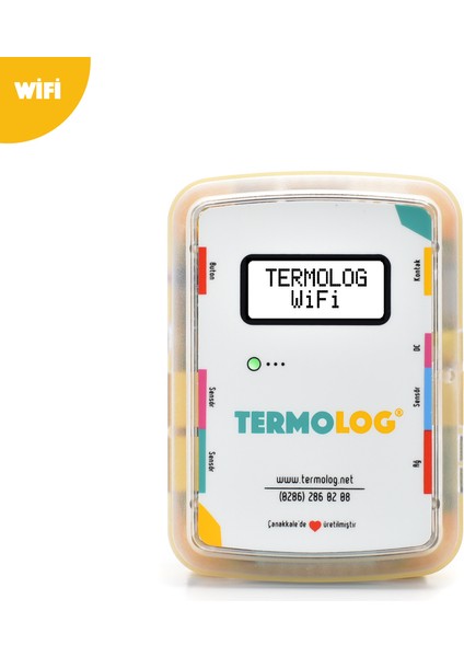 Termolog - Standart / Ethernet ile Sıcaklık ve Nem Takibi (Sistem / Sunucu Odaları Için)