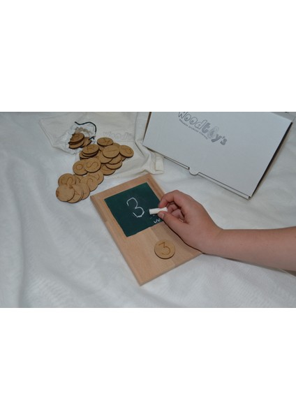 Woodtoy's Montessori Ahşap Harf Matı modelleri