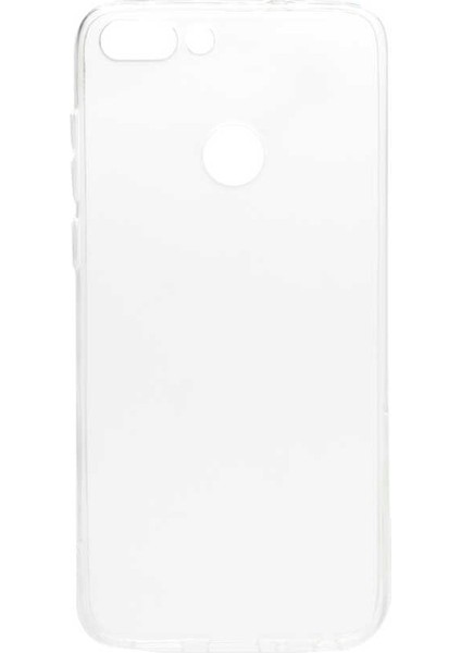 Huawei P Smart Şeffaf Kılıf Yumuşak Ince Tasarımlı Kapak (Süper)