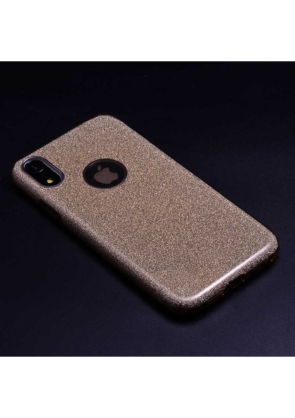 Apple iPhone Xr 6.1 Kılıf Renkli Parıltılı Simli Işıltılı Silikon Kapak (Shining)