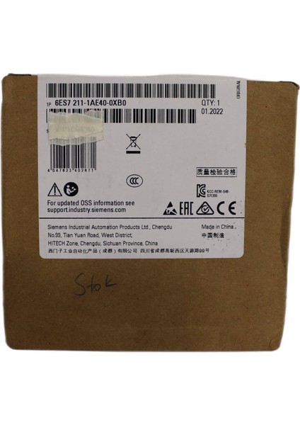 6ES7211-1AE40-0XB0 Cpu 1211C Ürt.garantisi fiyatları