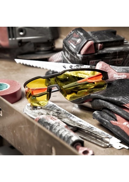 Geliştirilmiş Koruyucu Gözlük (Sarı) fiyatları