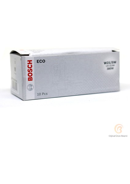 Bosch Ampul 12V 21/5W 1016 Dipsiz 1987302823 10 Adet