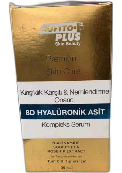 8d Hyalüronik Asit Kompleks Serum 30 ml