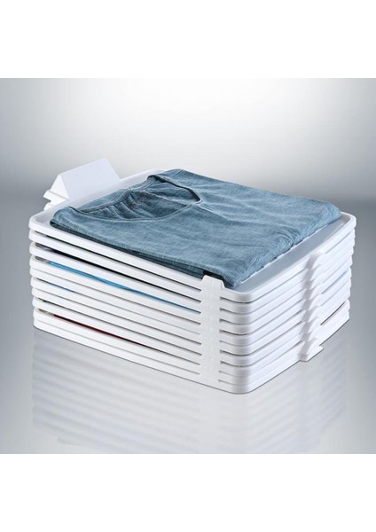 12'li Tişört Düzenleyici Gömlek T-Shirt Elbise Organizer fırsatları