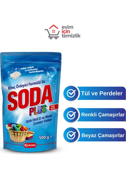 Çamaşır Sodası - Soda Plus 2'li Paket modelleri
