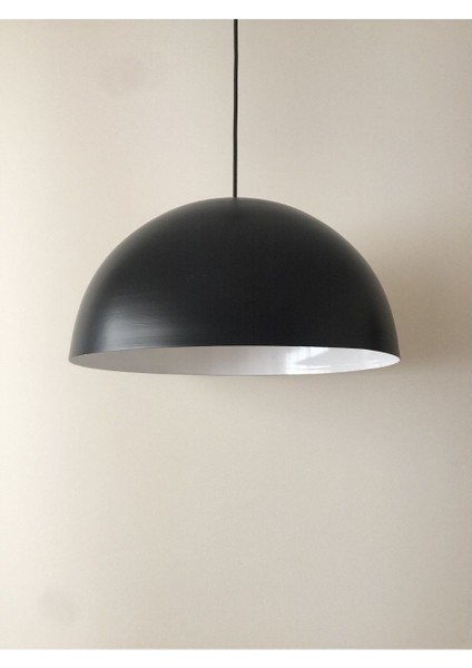 Siyah Içi Beyaz 40 cm Metal Sarkıt Avize fiyatları