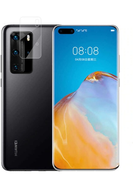 Huawei P40 Pro Için Nano Kamera Koruyucu