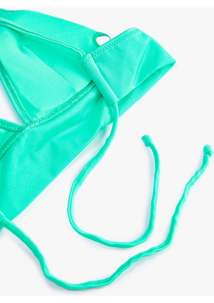 Bikini Üstü Bralet Çapraz Askılı Kaplı