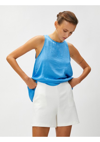 Basic Atlet Kolsuz Halter Yaka
