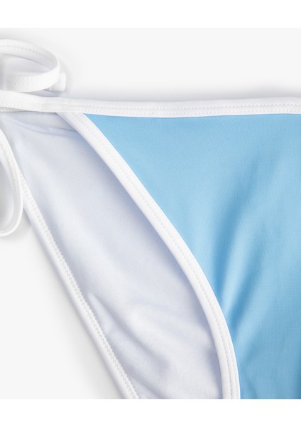 Bikini Altı Normal Bel Yanları Bağlamalı Biye Detaylı modelleri