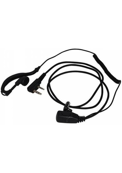Pmr Telsiz Aselsan A446 Teknoben Hi-Power Kulaklık Spiral Arkalıklı Wln Baofeng BF-888S El Telsiz