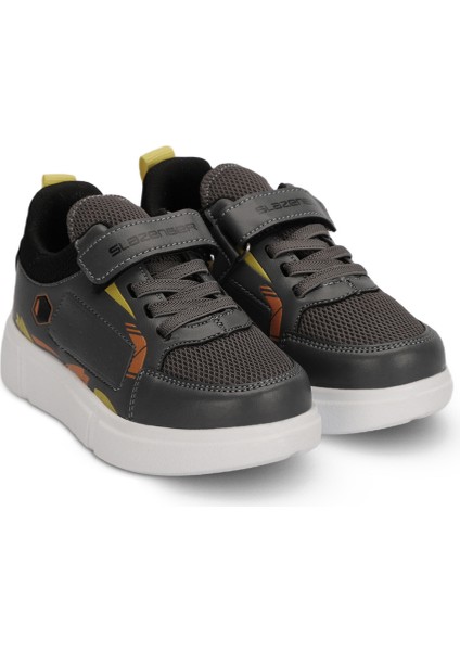 KEPA IN Erkek Çocuk Sneaker Koşu & Yürüyüş Ayakkabısı Koyu Gri / Sarı fiyatları