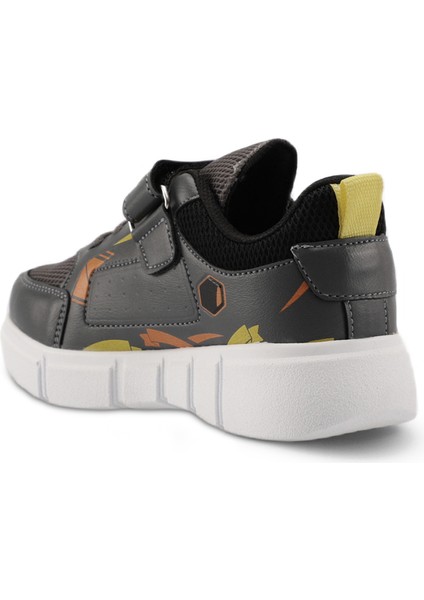 KEPA IN Erkek Çocuk Sneaker Koşu & Yürüyüş Ayakkabısı Koyu Gri / Sarı modelleri