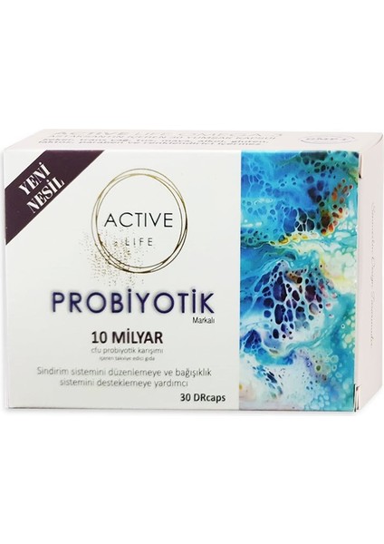 Probiyotik 10 Milyar 30 Kapsül