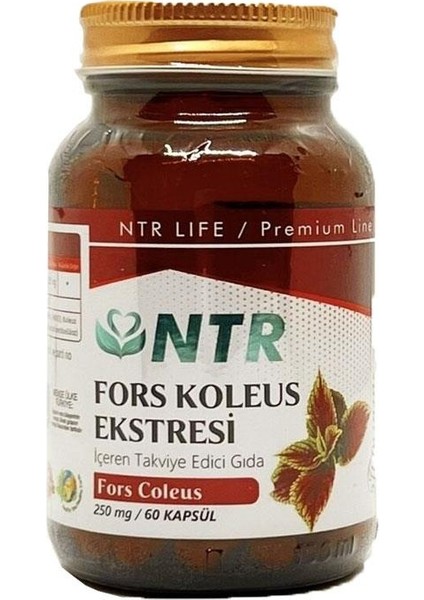 Ntr Life Fors Koleus Ekstresi Içeren 60 Kapsül