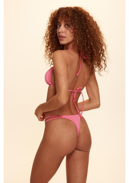 Berta Bantlı String Bikini Tek Alt Oyster Pink 229205