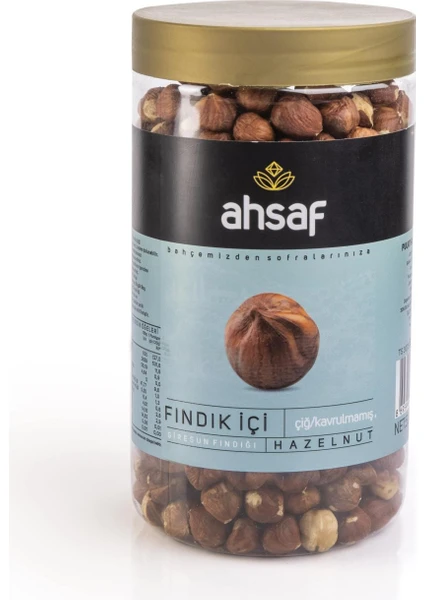 Iç Fındık Çiğ Pet Kavanoz 500 gr