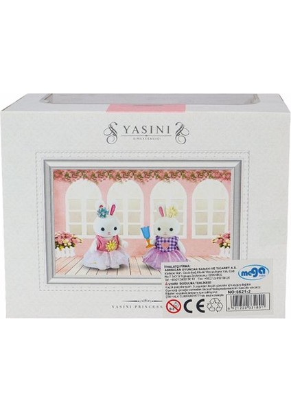 Mini Tavşan Aksesuarlı Salıncak Seti