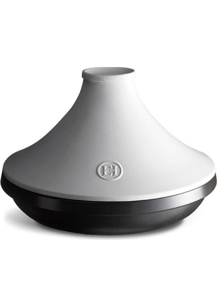 EH776632 Indiksiyon Uyumlu Tagıne 32 Cm. / 4 Lt. - Siyah / Beyaz