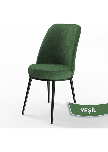 Concept Dexa Serisi Üst Kalite Mutfak Sandalyesi Metal Siyah Iskeletli 6 Adet Sandalye fiyatları