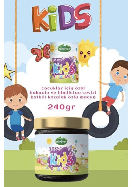 Kids Kakaolu Kozalak Macunu 240 gr