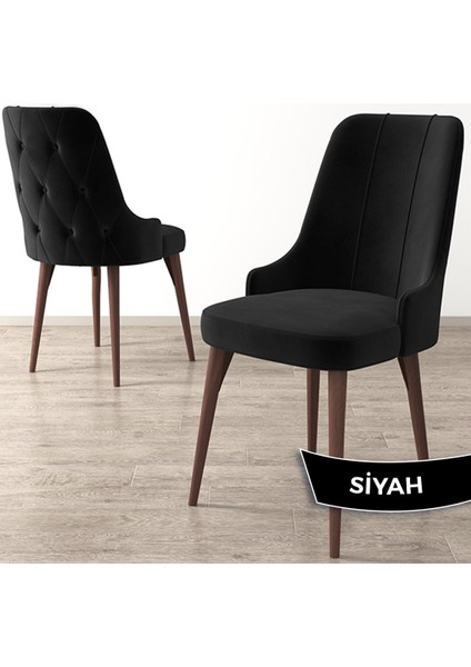 Concept Maya Serisi, Babyface Ithal Kumaş Sandalye Ceviz Gürgen Ayak 4 Adet Sandalye fiyatları
