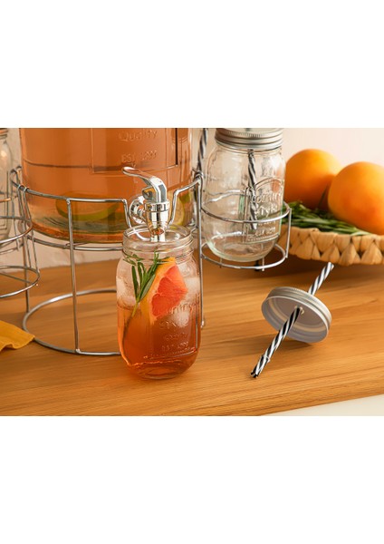 Carina Cam 5 Parça Meşrubatlık 5,5 L Silver fırsatları