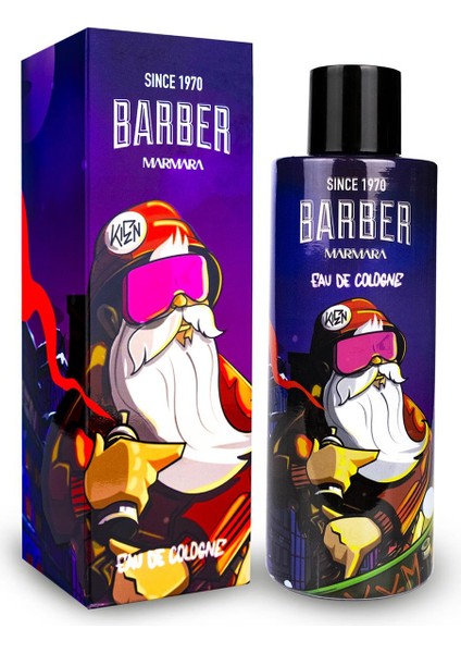 Barber Marmara CHRISTMAS EDC Premium Kolonya Cam Şişe 500 ml