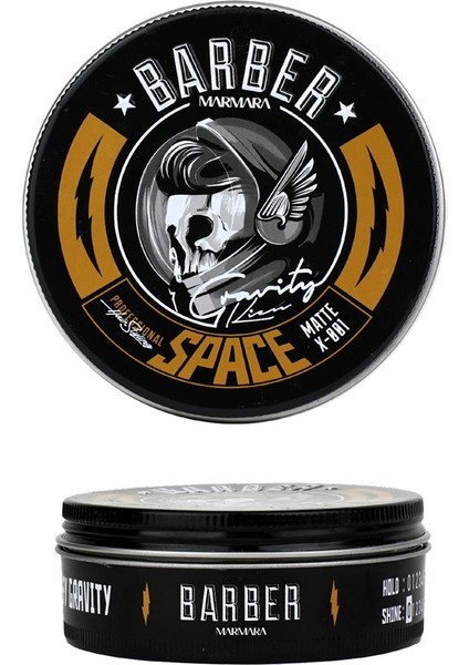 Saç Şekillendirici Wax Space 100 ml, Tutuş: 10/10, Parlaklık: 0/10