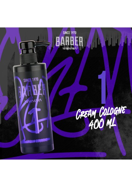 Barber Marmara No.1 EDC Krem Kolonya 400 ml