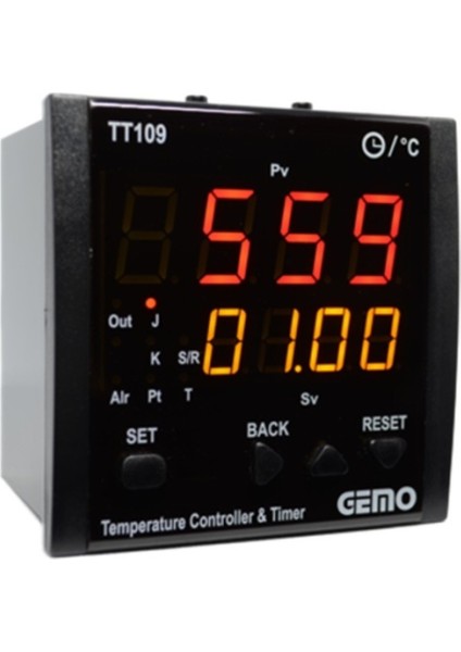 TT109-230VAC-R Dahili Zaman Röleli "auto-Tune Pıd" Sıcaklık Kontrol Cihazı