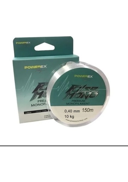 Pulse 150 M. 0,40 Mm. 10,04 Kg. Çekerli Carbon Monofilament Misina - 150 Metre Olta Misinesi