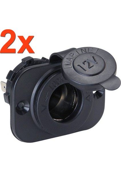 Tekne Karavan Şarj Soketi Paneli 12-24V