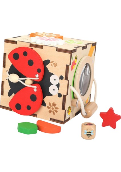 Montessori Şekil Sırter Oyuncakları Geliştirme Çok Fonksiyonlu Ince Motor Becerileri Hayvan (Yurt Dışından)
