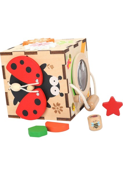 Montessori Şekil Sırter Oyuncakları Geliştirme Çok Fonksiyonlu Ince Motor Becerileri Hayvan (Yurt Dışından)